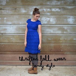thrifted fall wear – fancy style